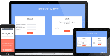 Emergency Zone Mockup